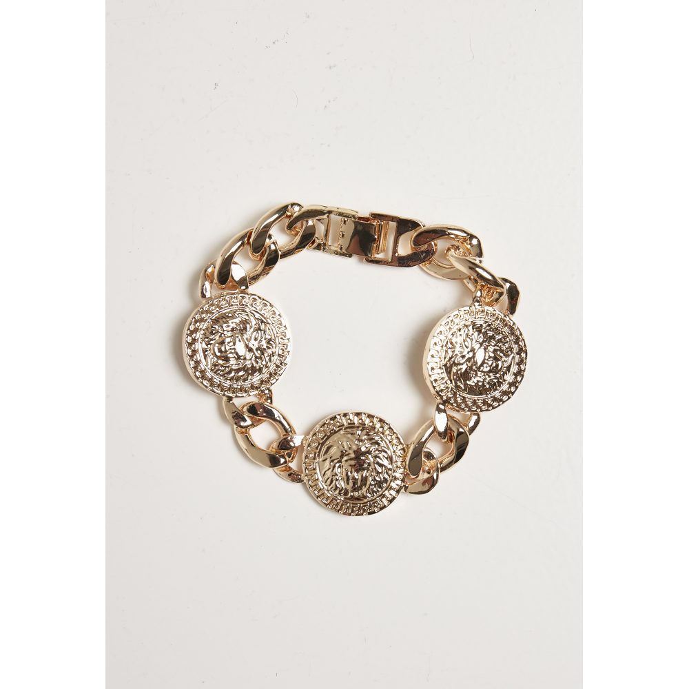 Urban Classics - Big Plate Bracelet - Gold coloured